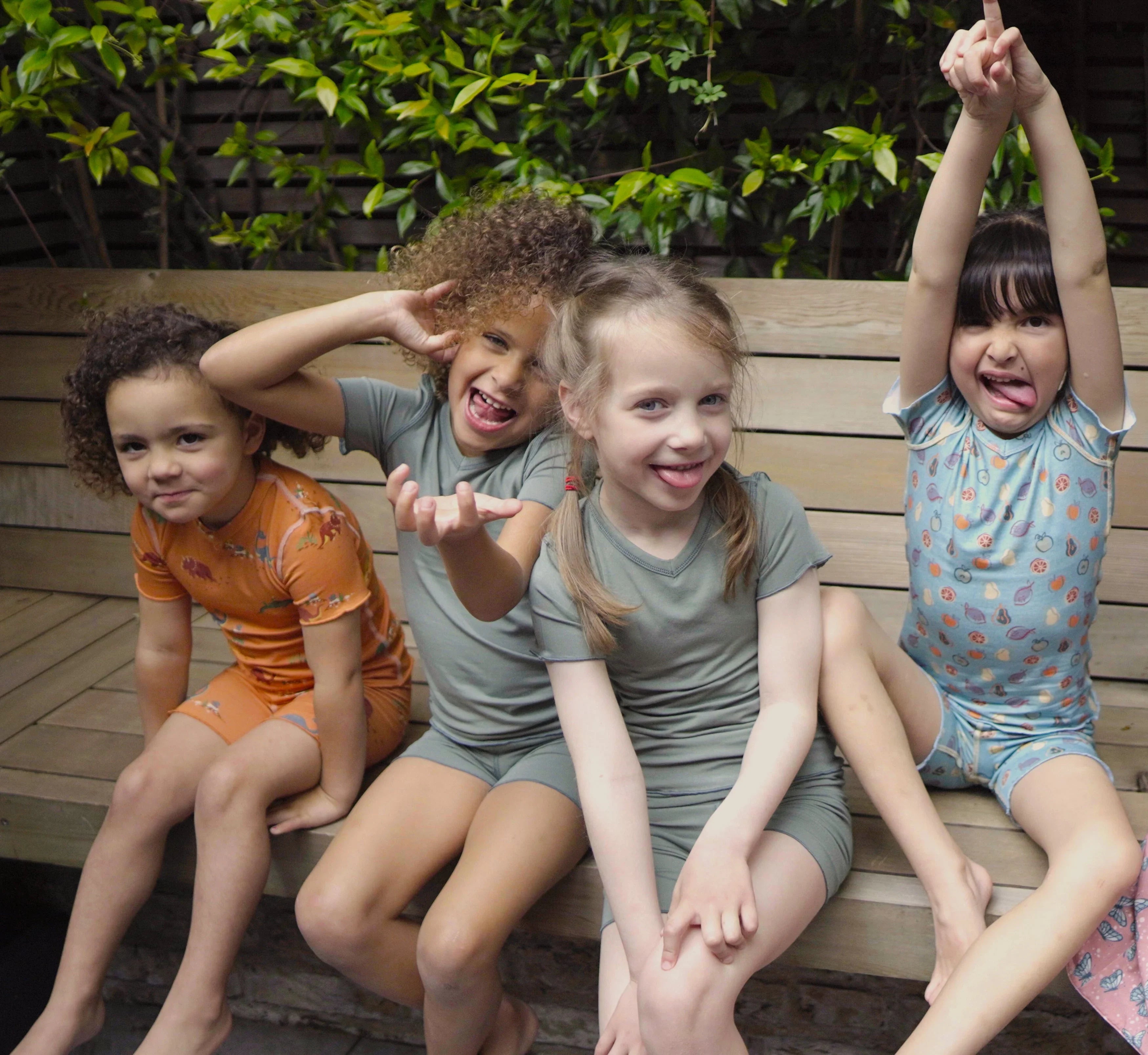 Soft Sensory Short Sleeve Kids Pyjamas – Morning Marvels