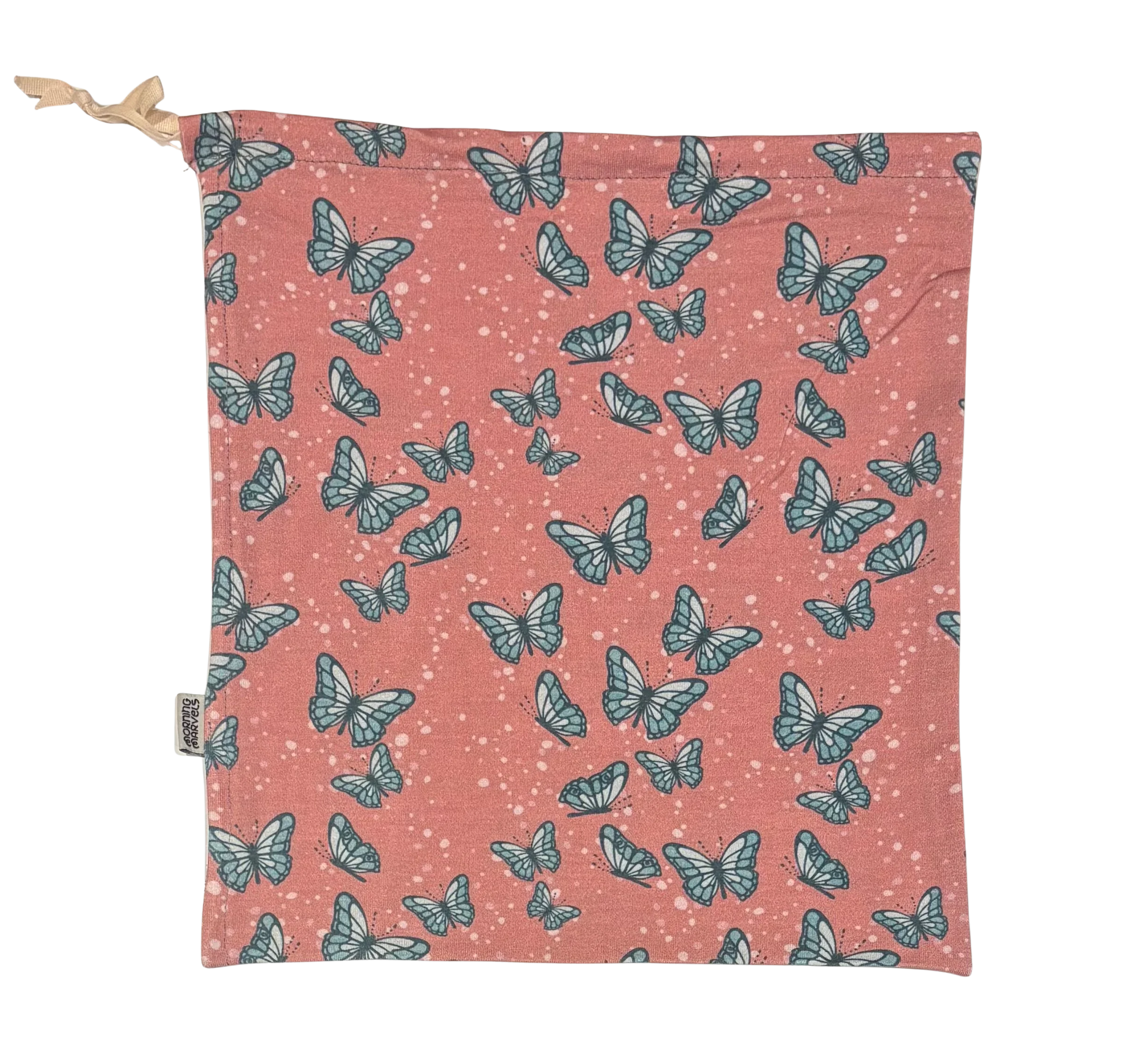 Drawstring Bag - Bouncing Butterfly